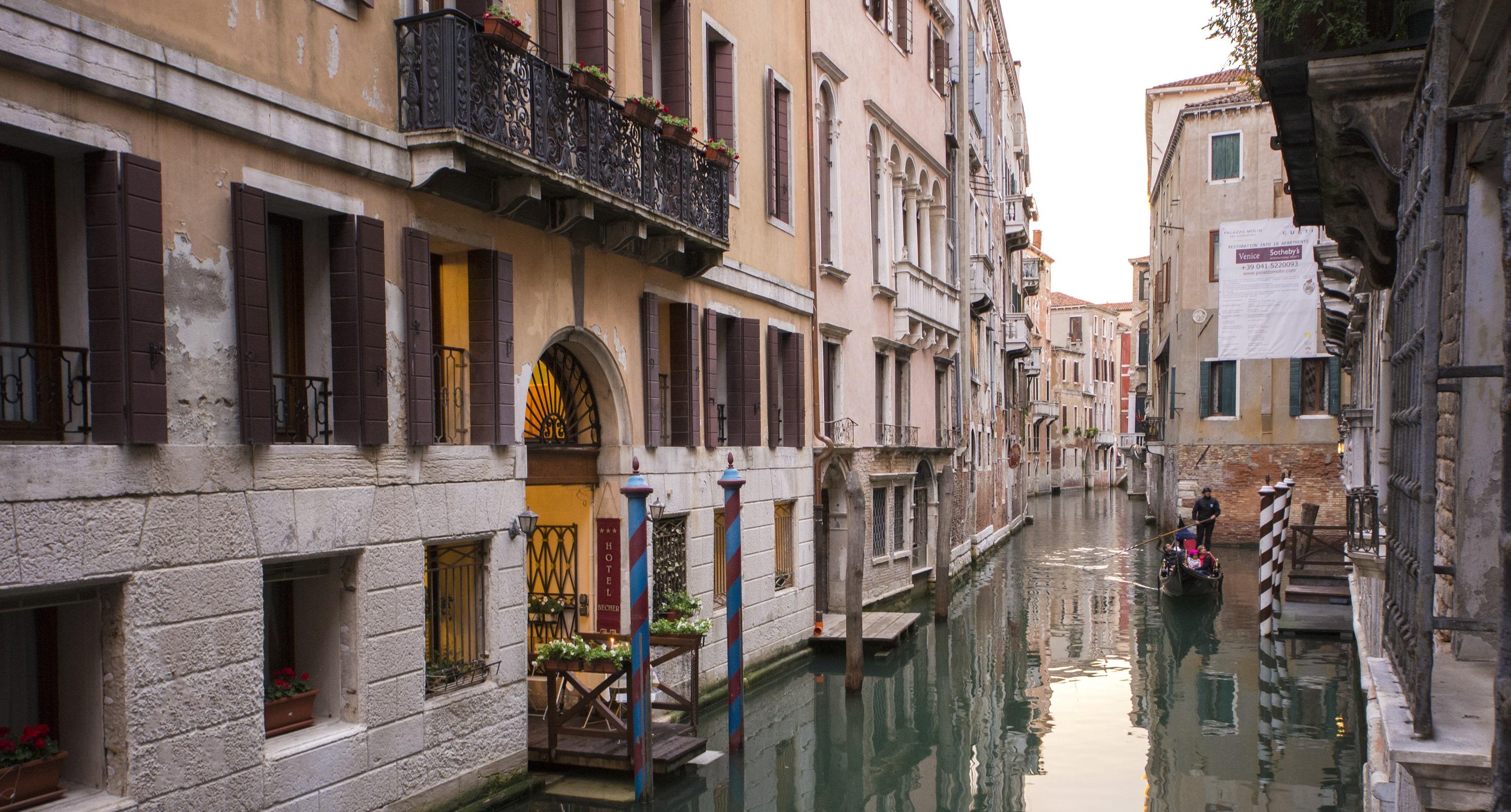 Hotel Becher Venecia Exterior foto